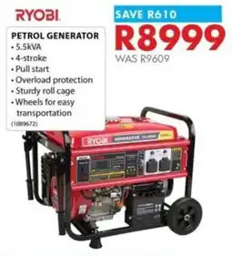 Chamberlain Ryobi petrol generator offer