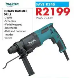 Chamberlain Makita rotary hammer drill offer