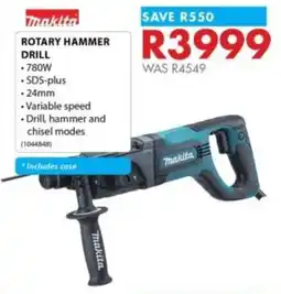 Chamberlain Makita rotary hammer drill offer