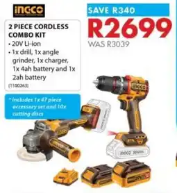 Chamberlain Ingco cordless combo kit offer