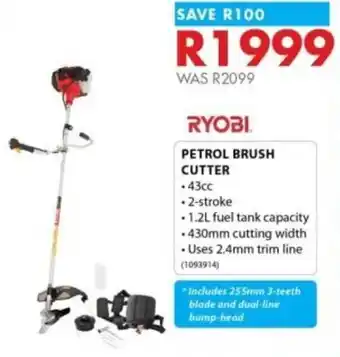 Chamberlain Ryobi petrol brush cutter offer