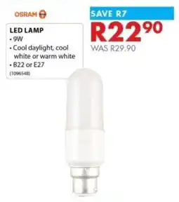 Chamberlain Osram led lamp offer