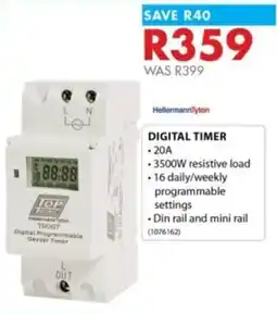 Chamberlain Hellermann Tyton Digital Timer offer