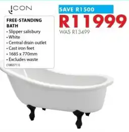 Chamberlain Icon free-standing bath offer