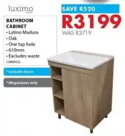 Chamberlain Luximo bathroom cabinet offer