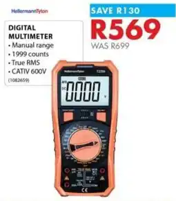 Chamberlain HellermannTyton Digital Multimeter offer