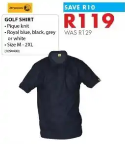 Chamberlain Golf shirt offer