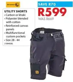 Chamberlain Utility shorts offer