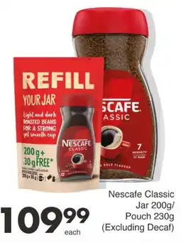 Save Nescafe Classic Jar/ Pouch offer