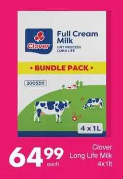 Save Clover Long Life Milk offer