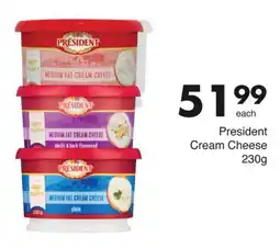 Save President Cream Cheese offer