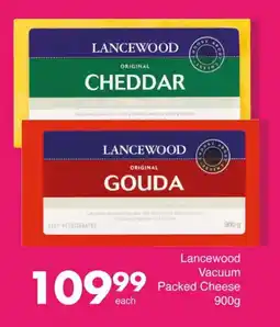 Save Lancewood Vacuum Packed Cheese offer