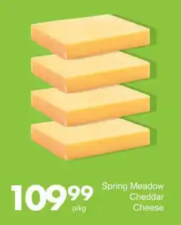 Save Spring Meadow Cheddar Cheese offer