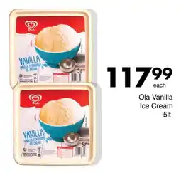Save Ola Vanilla Ice Cream offer