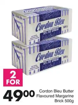 Save Cordon Bleu Butter Flavoured Margarine Brick offer