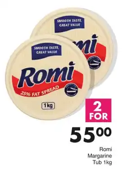 Save Romi Margarine Tub offer