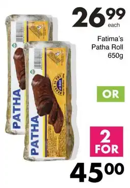Save Fatima's Patha Roll offer