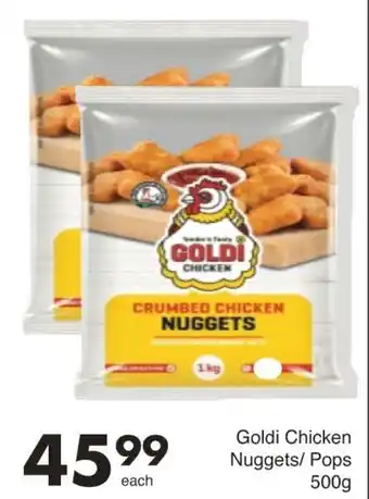 Save Goldi Chicken Nuggets/ Pops offer