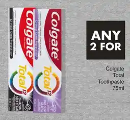 Save Colgate Total Toothpaste offer