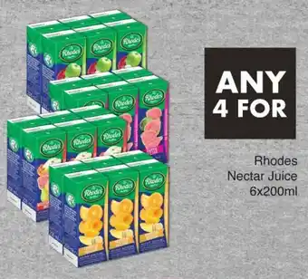 Save Rhodes Nectar Juice offer