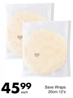 Save Save Wraps offer