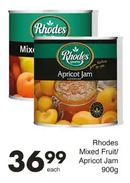 Save Rhodes Mixed Fruit/ Apricot Jam offer