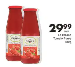 Save La Italiana Tomato Puree offer