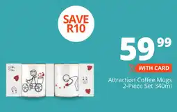 Checkers Attraction Coffee Mugs offer