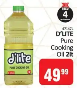 KitKat Cash and Carry D'lite Pure Cooking Oil offer