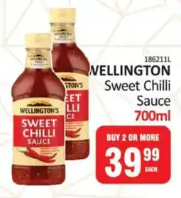 KitKat Cash and Carry Wellington's Sweet Chilli Sauce offer