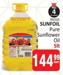KitKat Cash and Carry Sunfoil Pure Sunflower Oil offer