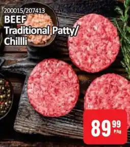 KitKat Cash and Carry Beef Traditional Patty/ Chillli offer
