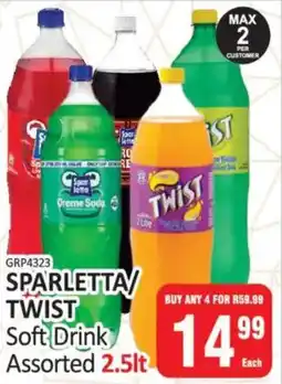 KitKat Cash and Carry Sparletta/ Twist Soft Drink Assorted offer