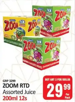 KitKat Cash and Carry Zoom RTD Assorted Juice offer