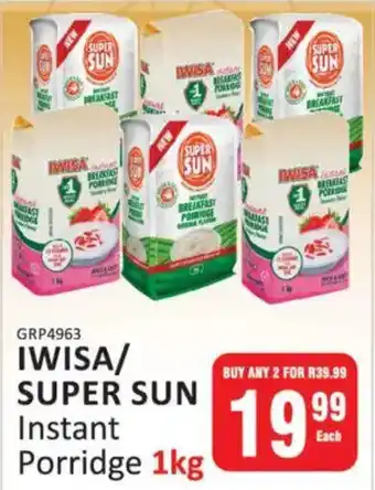 KitKat Cash and Carry Iwisa/ super sun instant porridge offer