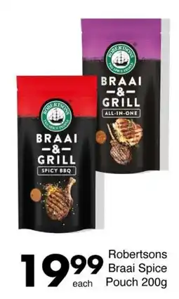 Save Robertsons Braai Spice Pouch offer