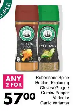 Save Robertsons Spice Bottles offer