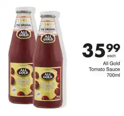 Save All Gold Tomato Sauce offer