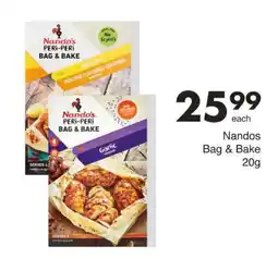 Save Nandos Bag & Bake offer