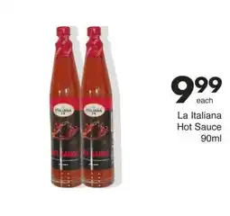 Save La Italiana Hot Sauce offer