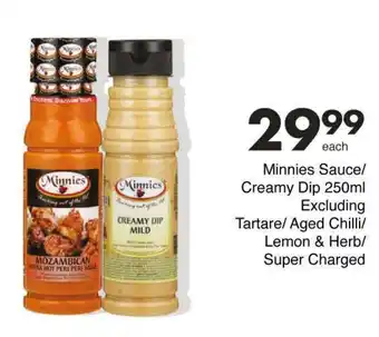 Save Minnies Sauce/ Creamy Dip offer