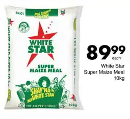 Save White Star Super Maize Meal offer