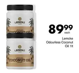 Save Lemcke Odourless Coconut Oil offer