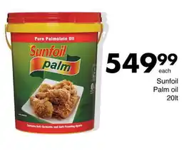Save Sunfoil Palm Oil offer