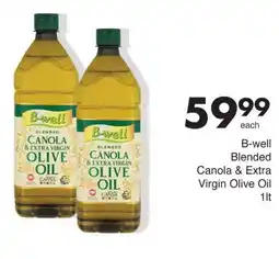 Save B-well Blended Canola & Extra Virgin Olive Oil offer