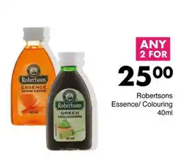 Save Robertsons Essence/ Colouring offer