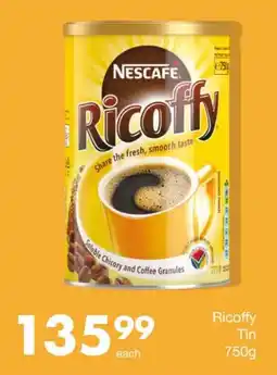 Save Nescafe Ricoffy Tin offer