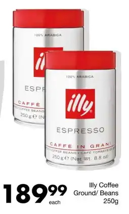 Save Illy Coffee Ground/ Beans offer