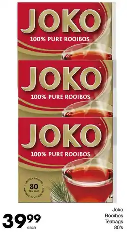 Save Joko Rooibos Teabags offer