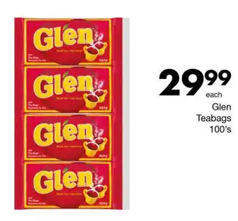Save Glen Teabags offer